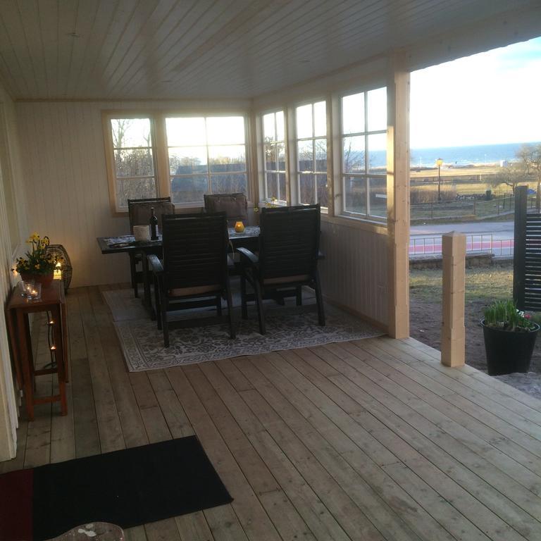Farbror Alfreds Stuga Sjoeutsikt Köpingsvik Kültér fotó